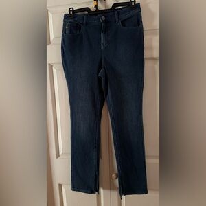 Belle by Kim Gravel Jeans with Side Slit - Size 10 - NWOT